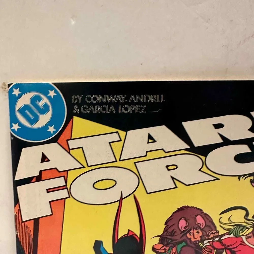ATARI FORCE 5 MAY 84‎ Face to Face with the Dark Destroyer Comic Book